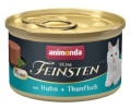 Animonda kassitoit Vom Feinsten Mousse Chicken and Tuna - Wet Cat Food- 85 g