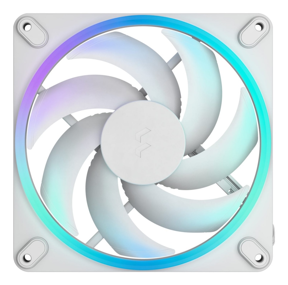 Fractal Design Momentum RGB korpus, 14 cm, valge