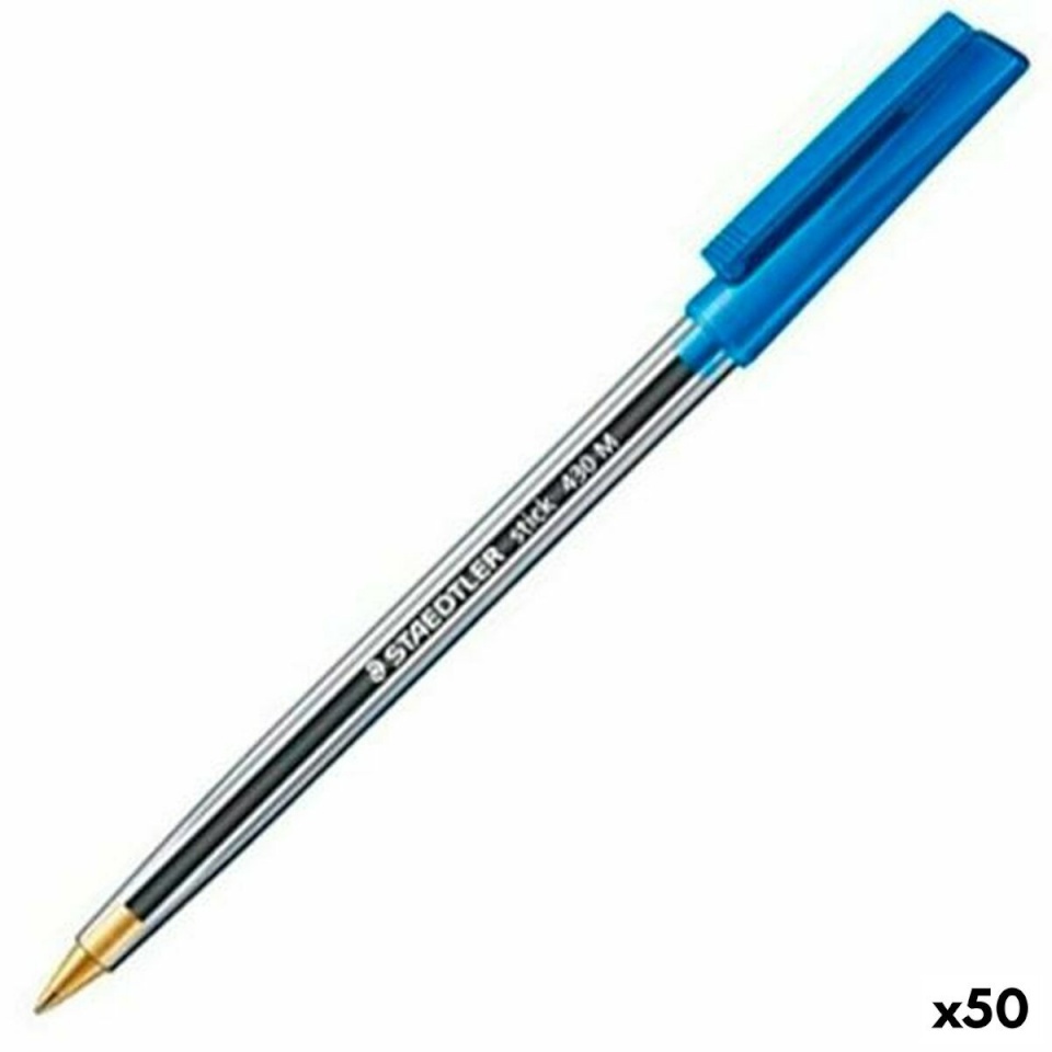 Staedtler pastapliiats Stick 430 sinine 50tk