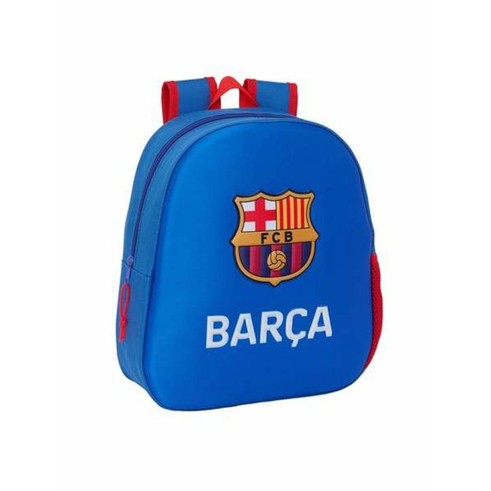 F.C. Barcelona seljakott sinine 27x33x10cm 3D