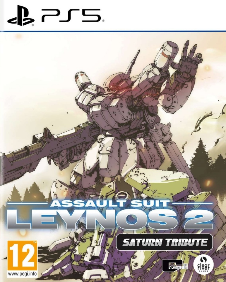 Clear River Gamesi mäng Assault Suit Leynos 2 Saturn Tribute, PS5