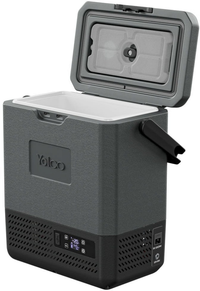 Yolco autokülmik PORTABLE COMPRESSOR FRIDGE ET8 CARBON