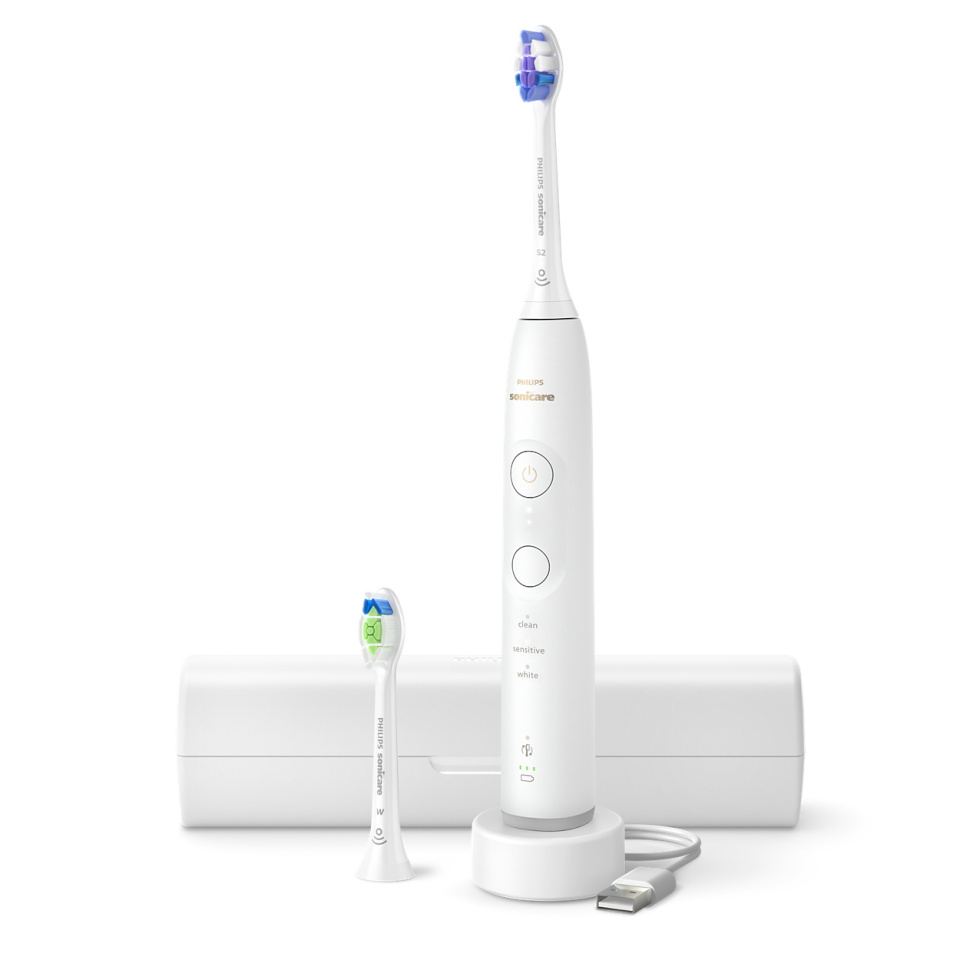 Philips elektriline hambahari HX7410/02 Sonicare Series 6500 Electric Toothbrush, valge