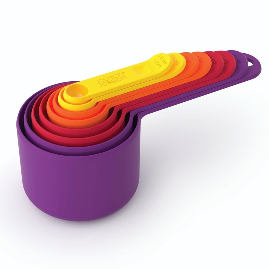 Joseph Joseph mõõtelusikakomplekt 40019 Nest Multi-Coloured 8-Piece Measuring Spoon Set, 8tk