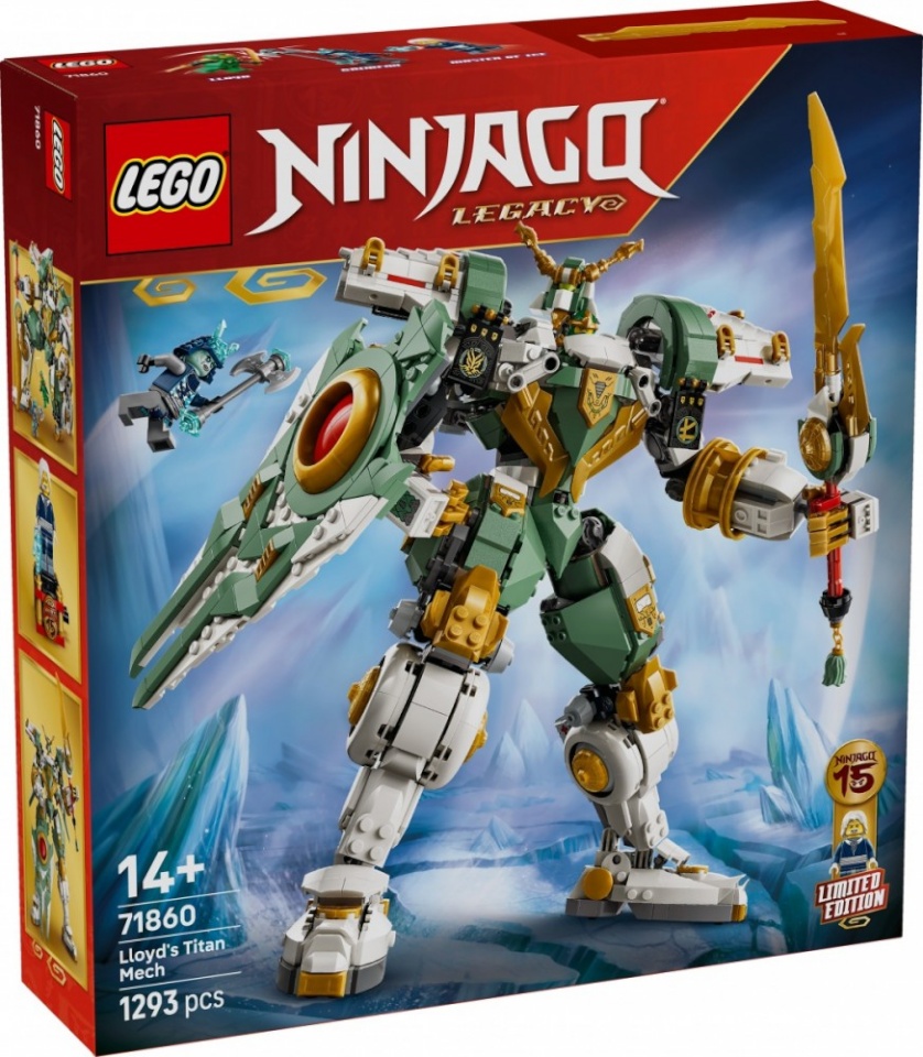 LEGO klotsid 71860 Ninjago 15-jähriges Jubiläum: Lloyds Titan-Mech