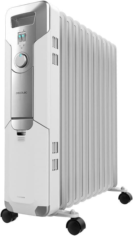 Cecotec soojapuhur ReadyWarm 11000 Space | Oil Radiator | 2500W | Number of power levels 3 | Suitable for rooms up to 25 m² | valge