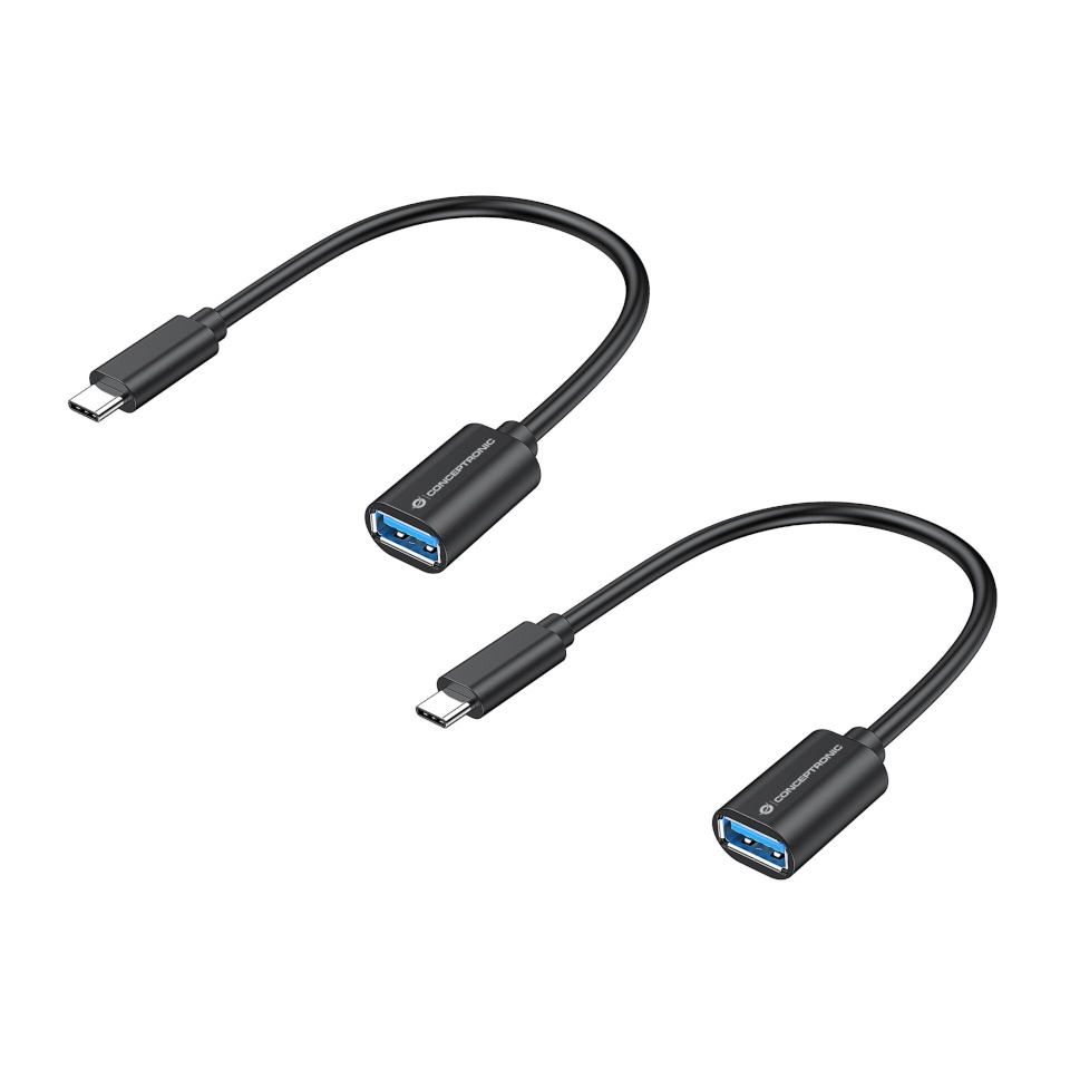 Conceptronic ABBY11B OTG-Adapter for USB-C zu USB-A
