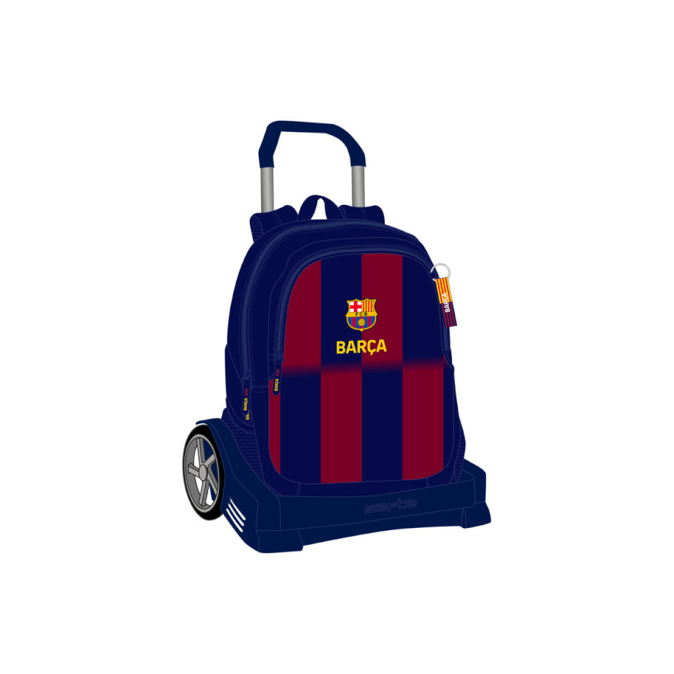 F.C. Barcelona seljakott sinine kastanpruun 32x44x16cm
