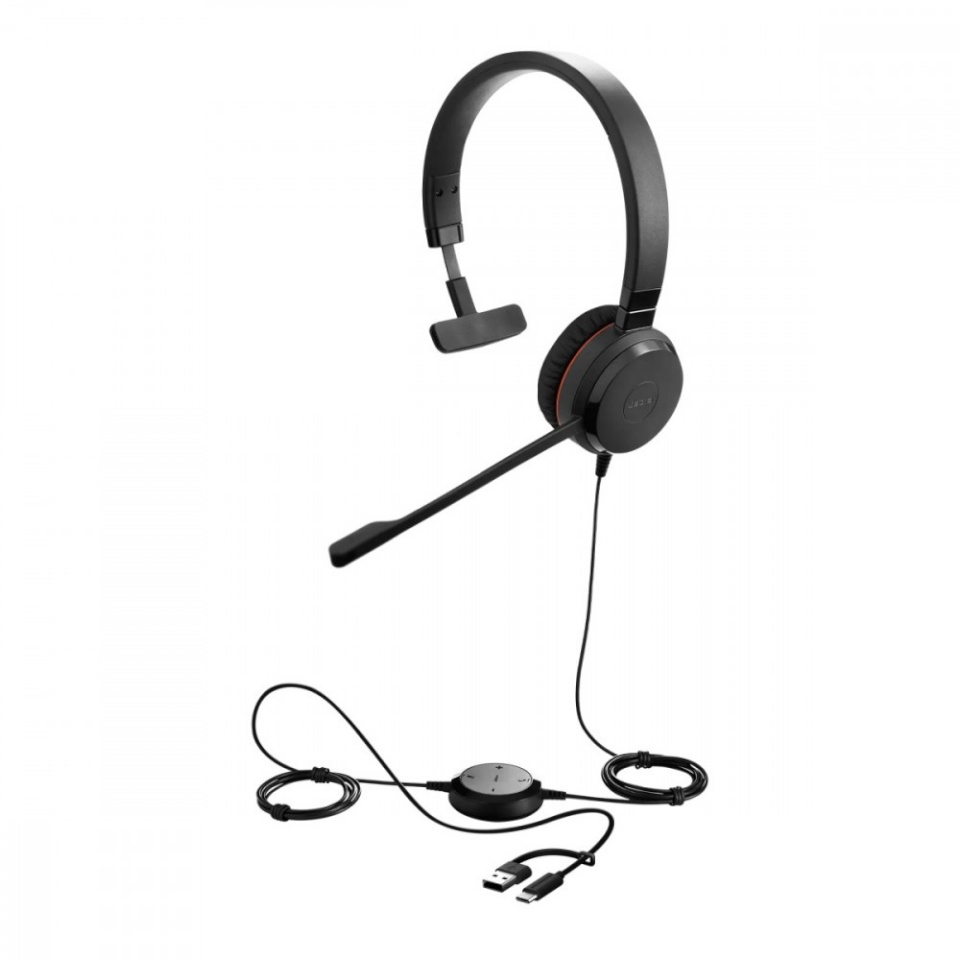 Jabra kõrvaklapid Evolve2 30 II USB-A/C MS Mono
