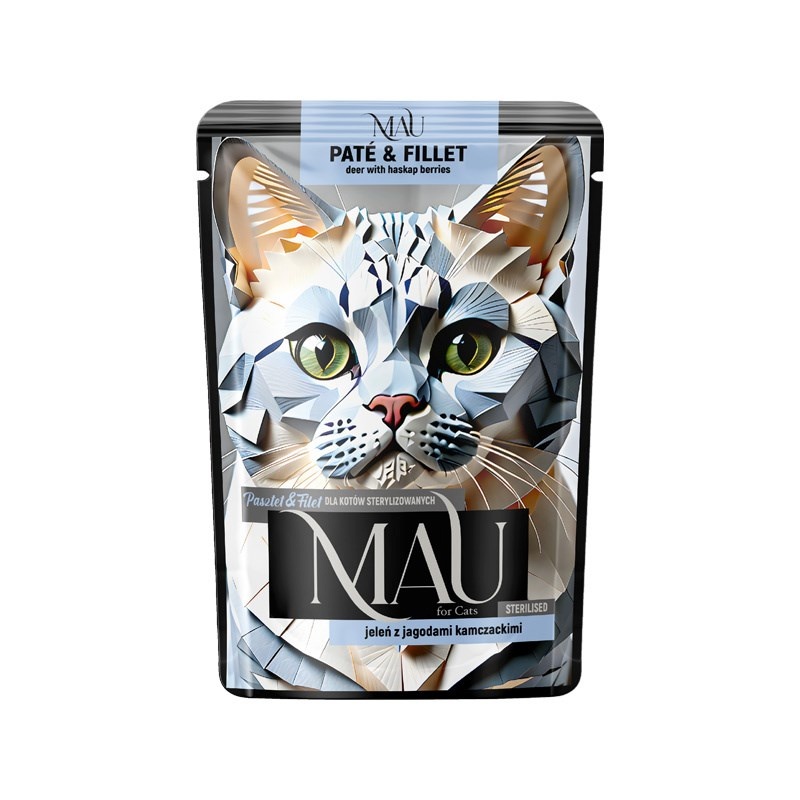 Dolina Noteci kassitoit MAU Pate and Fillet Sterilised Deer with Haskap Berries, 85g