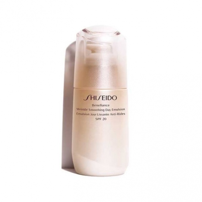 Shiseido näokreem Benefiance Wrinkle Smoothing Day Emulsion 75ml, naistele