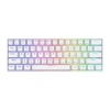 Savio klaviatuur Keyboard Whiteout X2 punane Outemu, SAVIO