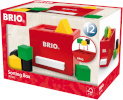 Brio plokkkarp 30148 Brick Box, punane