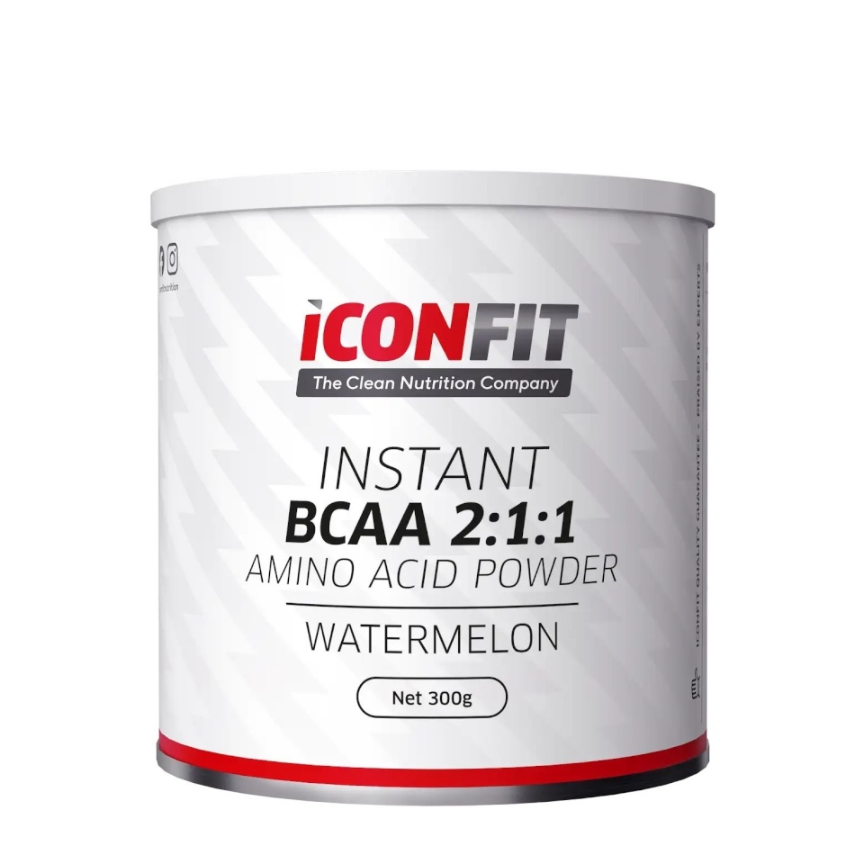 Iconfit BCAA 2:1:1 aminohapete pulber, Arbuus, 300g