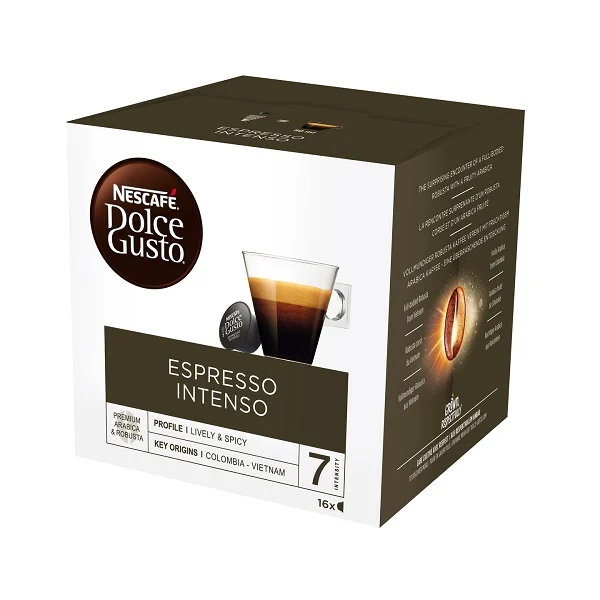 Nescafe kohvikapslid Dolce Gusto Espresso Intenso, 16tk