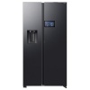 Samsung külmik RS90F64EEFEO Side by Side Refrigerator with Freezer, tumehall