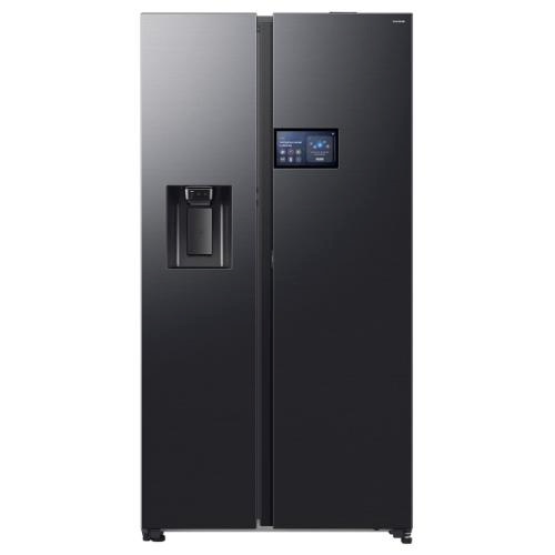 Samsung külmik RS90F64EEFEO Side by Side Refrigerator with Freezer, tumehall