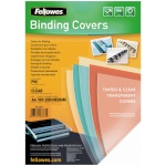 Fellowes köitekaaned Binding Covers A4 Clear PVC 200 Mikron