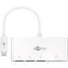 Goobay adapter USB-C Multiport to 3x USB-A, Card Reader | 40759