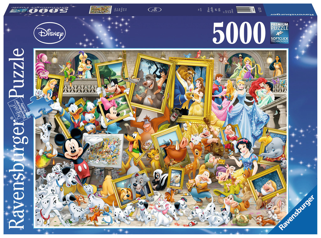 Ravensburger pusle Kunstnik Miki 5000-osaline