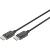 Digitus DisplayPort Connection DP St/St, 2m, Ultra HD 4K, sw.