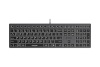 A4Tech klaviatuur Keyboard FStyler FX60H (valge Backlit)