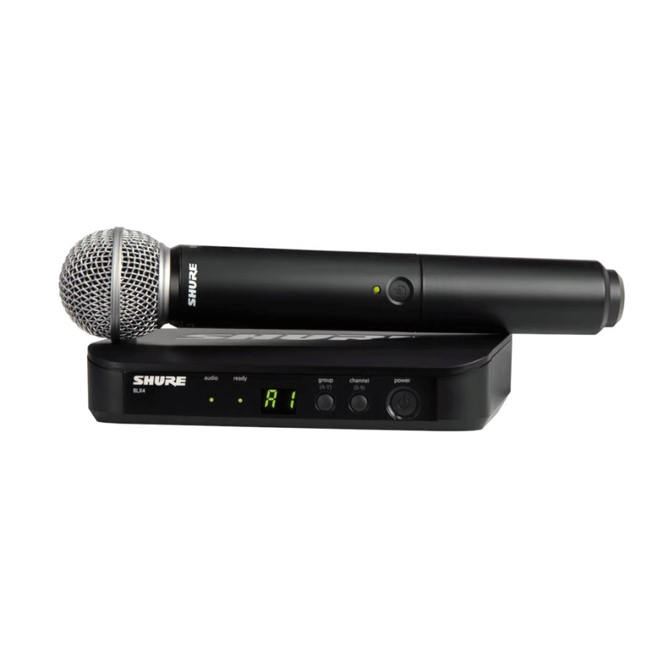 Shure mikrofon BLX24E/SM58-H8E - Wireless vocal system with SM58