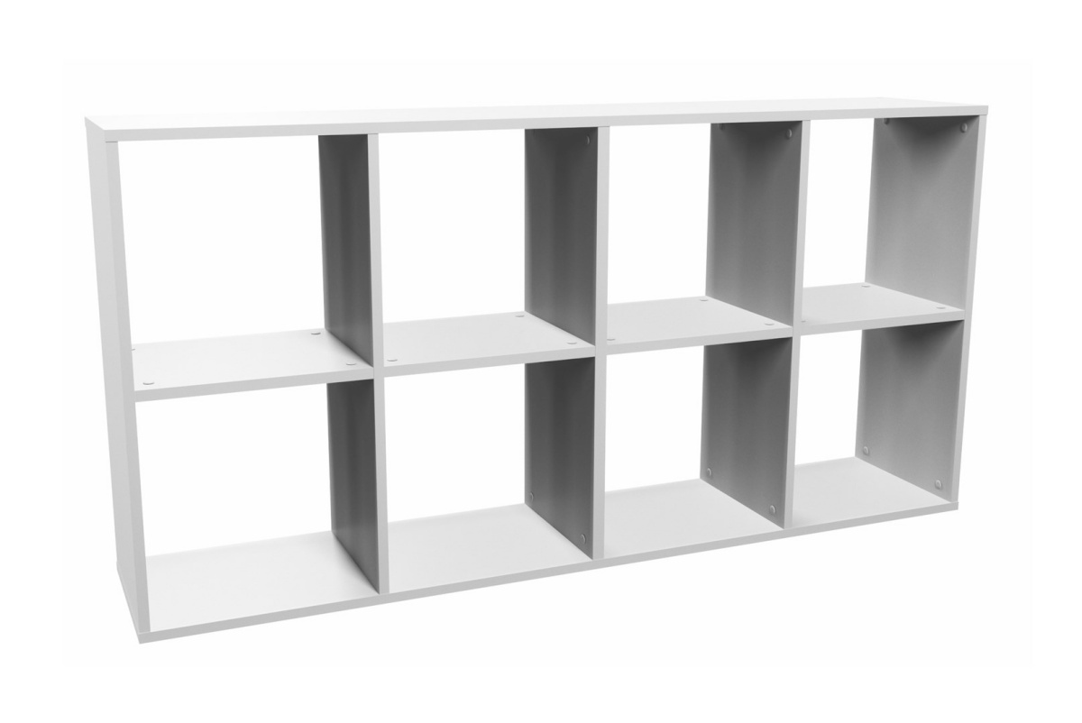 Top E Shop riiul MALAX 2X4 BIEL Living Room Bookcase