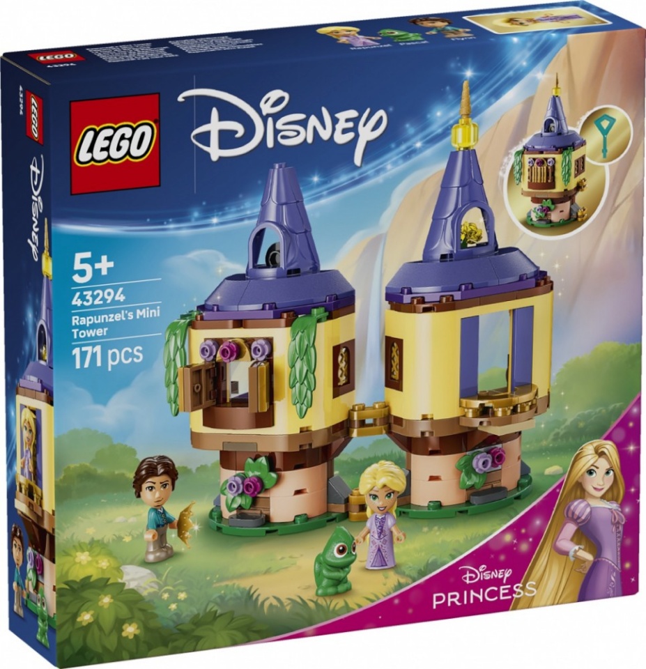LEGO klotsid 43294 Disney Princess Rapunzels Mini-Turm
