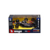 Bburago BBURAGO mudelauto Red Bull Oracle Racing RB21 (2025) #1 Verstappen & #22 Tsunoda, 18-38233