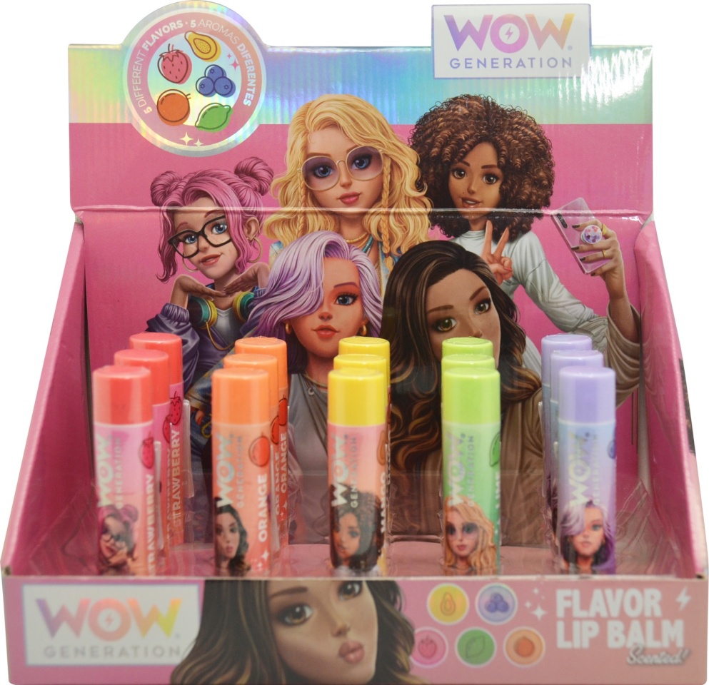 WOW GENERATION huulepalsam Flavoured Lip Balm, asort., WOW00112