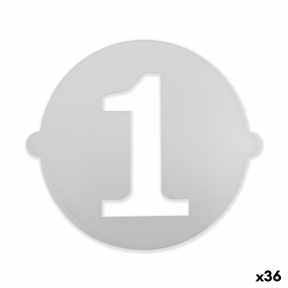 Algon Tordi šabloon 25cm Numbrid 1 (36tk)