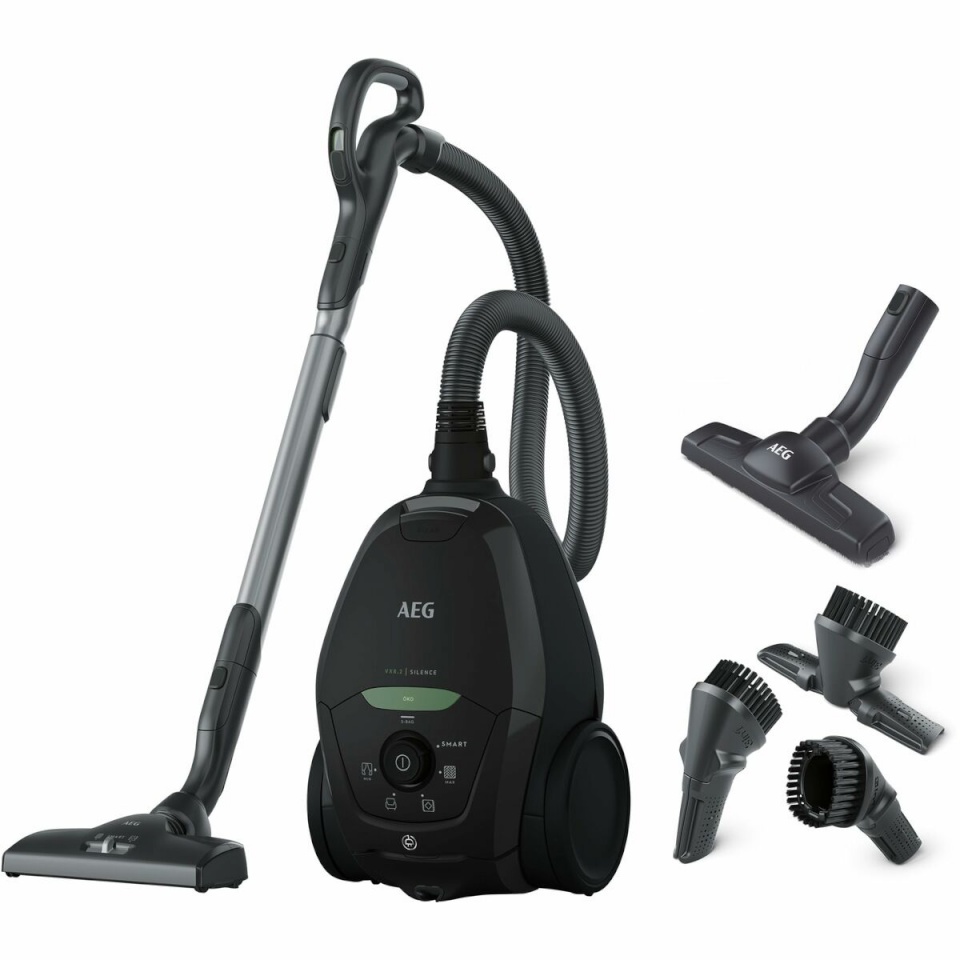 AEG tolmuimeja  VX82-1-ÖKO SILENCE Canister Vacuum Cleaner, must