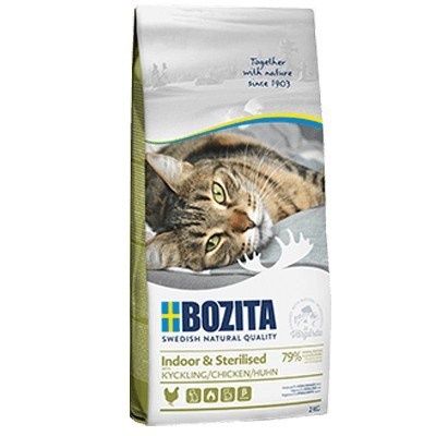 Bozita kuivtoit kassile Indoor & Sterilised Chicken, 10kg