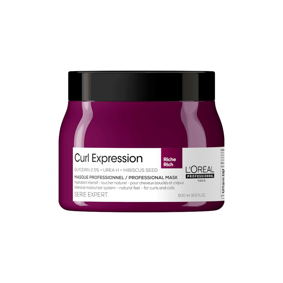 L'Oréal Professionnel juuksemask Curl Expression Professional Rich Mask 500ml, naistele
