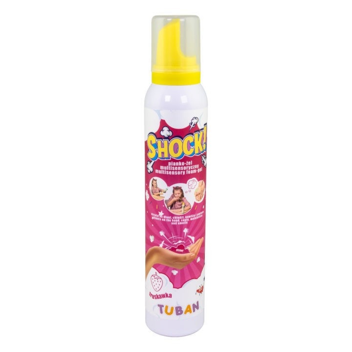 TUBAN SHOCK Multisensory foam-gel Strawberry