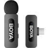 Boya mikrofon BY-V10 V2.0 1TX + 1RX