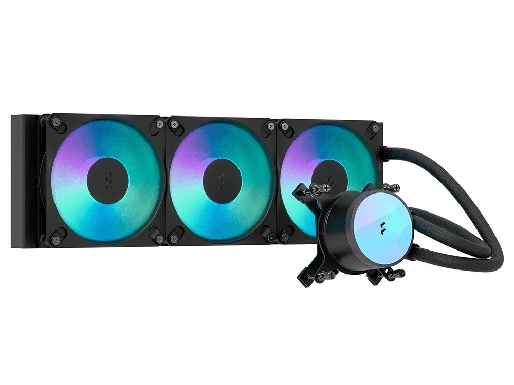 Fractal Design vesijahutus Radius 360 RGB must