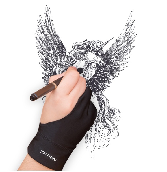 XP-Pen joonistuskinnas AC08 Drawing Glove, suurus M