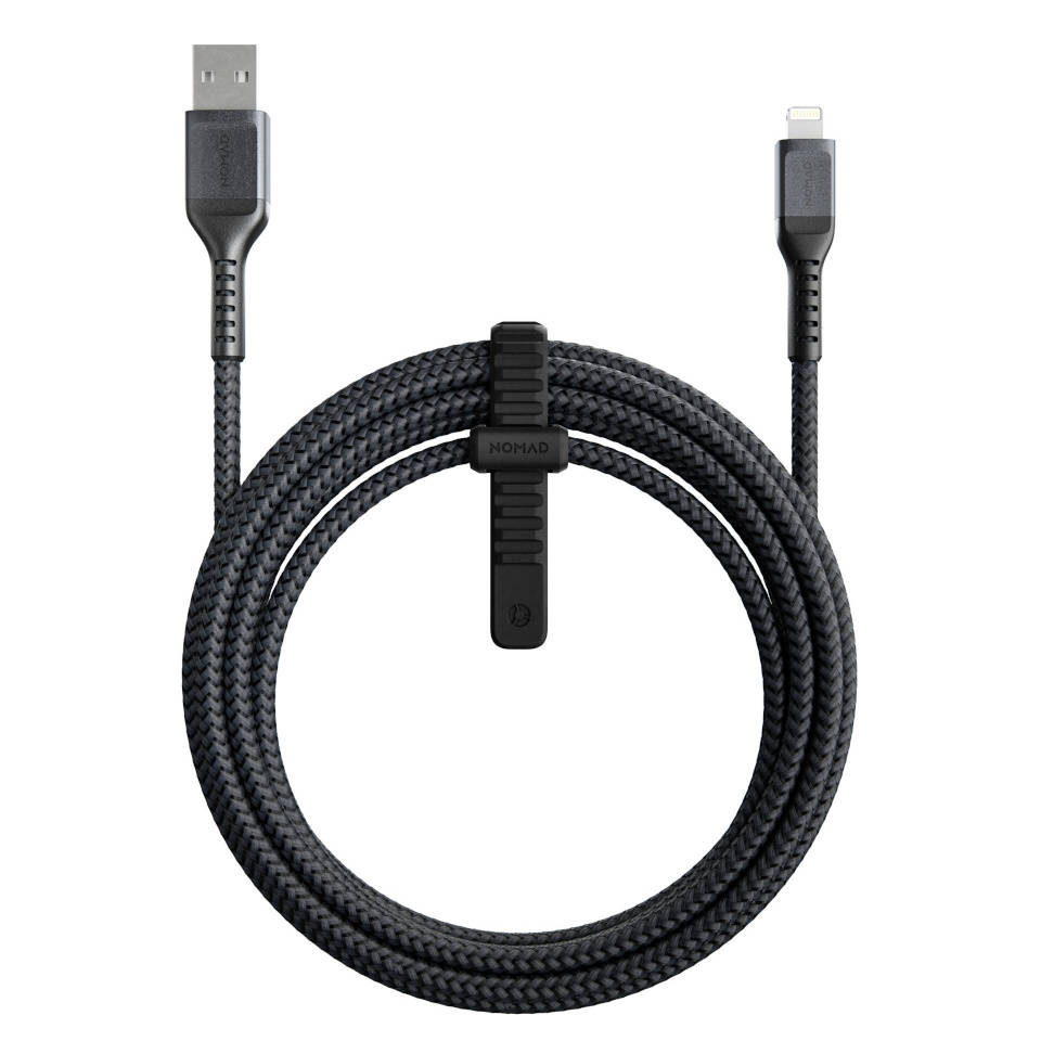 Nomad laadimiskaabel Rugged USB-A to Lightning cable 3m