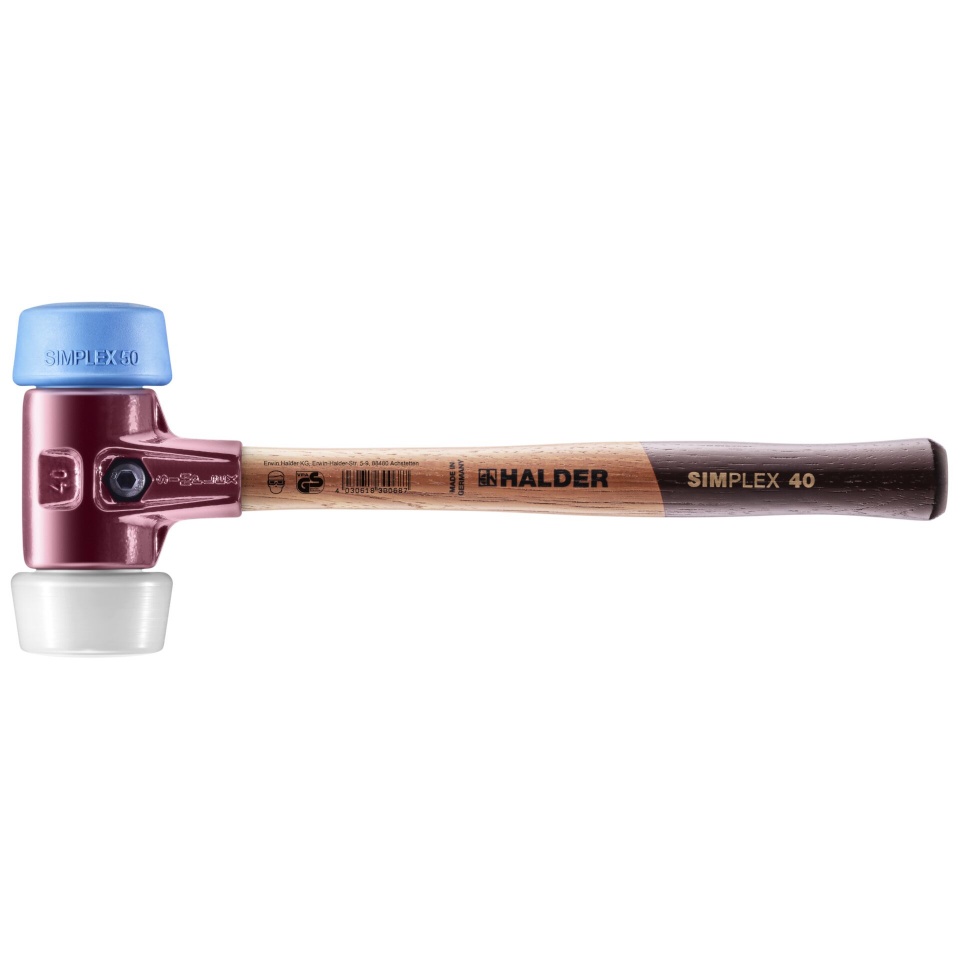 Halder haamer SIMPLEX-Schonhammer 50 TPE-soft / Superplatik