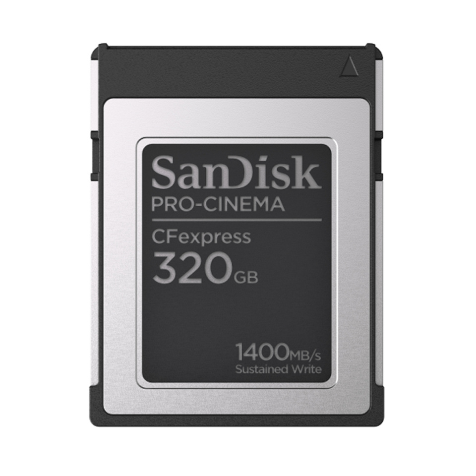 SanDisk Pro-Cinema CFexpress 320GB VPG400, Type B