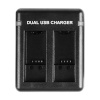 Puluz 2-slot charger PU919B for GoPro Hero 9/10/11/12