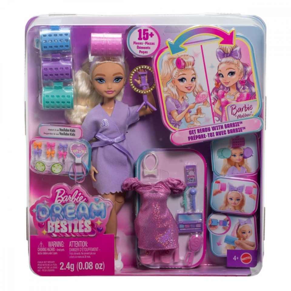 Mattel mängunukk Doll Barbie Dream Besties Malibu