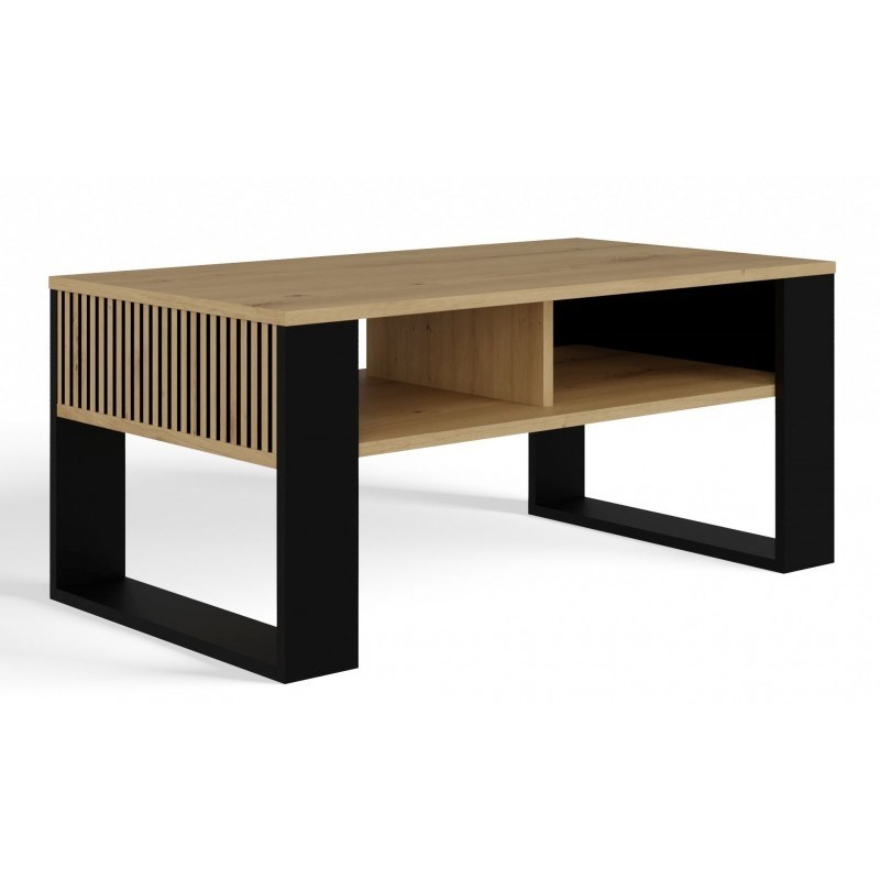 Top E Shop diivanilaud MODERN 2P SLIM ARTISAN COFFEE TABLE WITH must LEGS