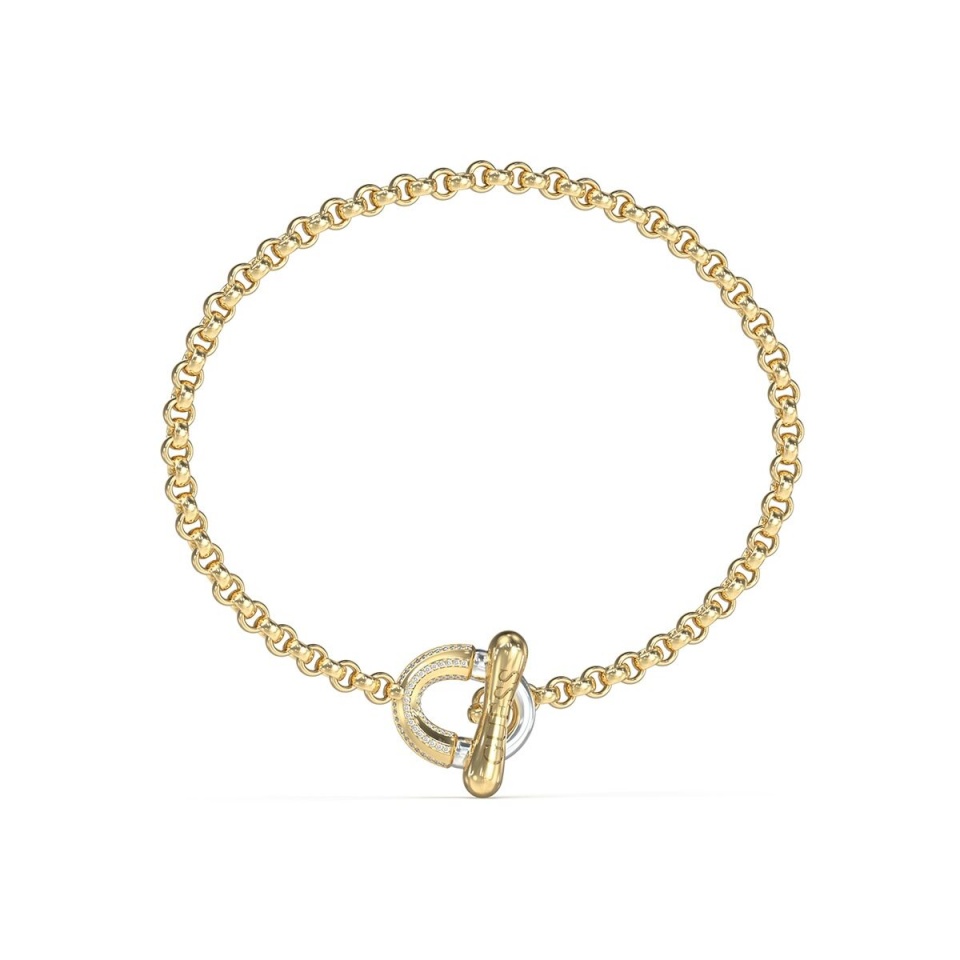 Guess naiste käevõru JUBB05372JWYGRHS kuldne