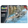 Revell Plastic model ship Tirpitz 1:350