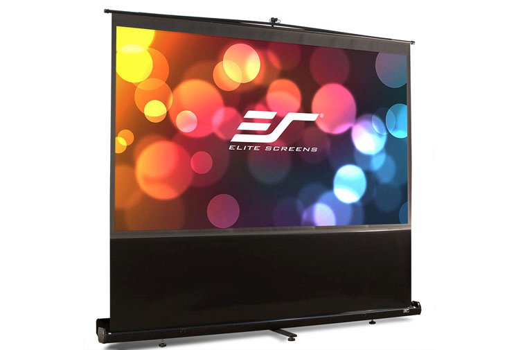 Elite Screens esitlusekraan F72NWV 72" 4:3 (Viewable Width 146.3cm), must