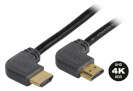 Vivanco kaabel HDMI - HDMI nurgaga 3m (47107)