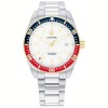 Tommy Hilfiger unisex kell TH85 valge Hõbedane (Ø 40mm)